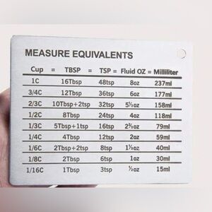 NEW STAINLESS STEEL MAGNETIC MEASURE EQUIVALENTS MAGNET